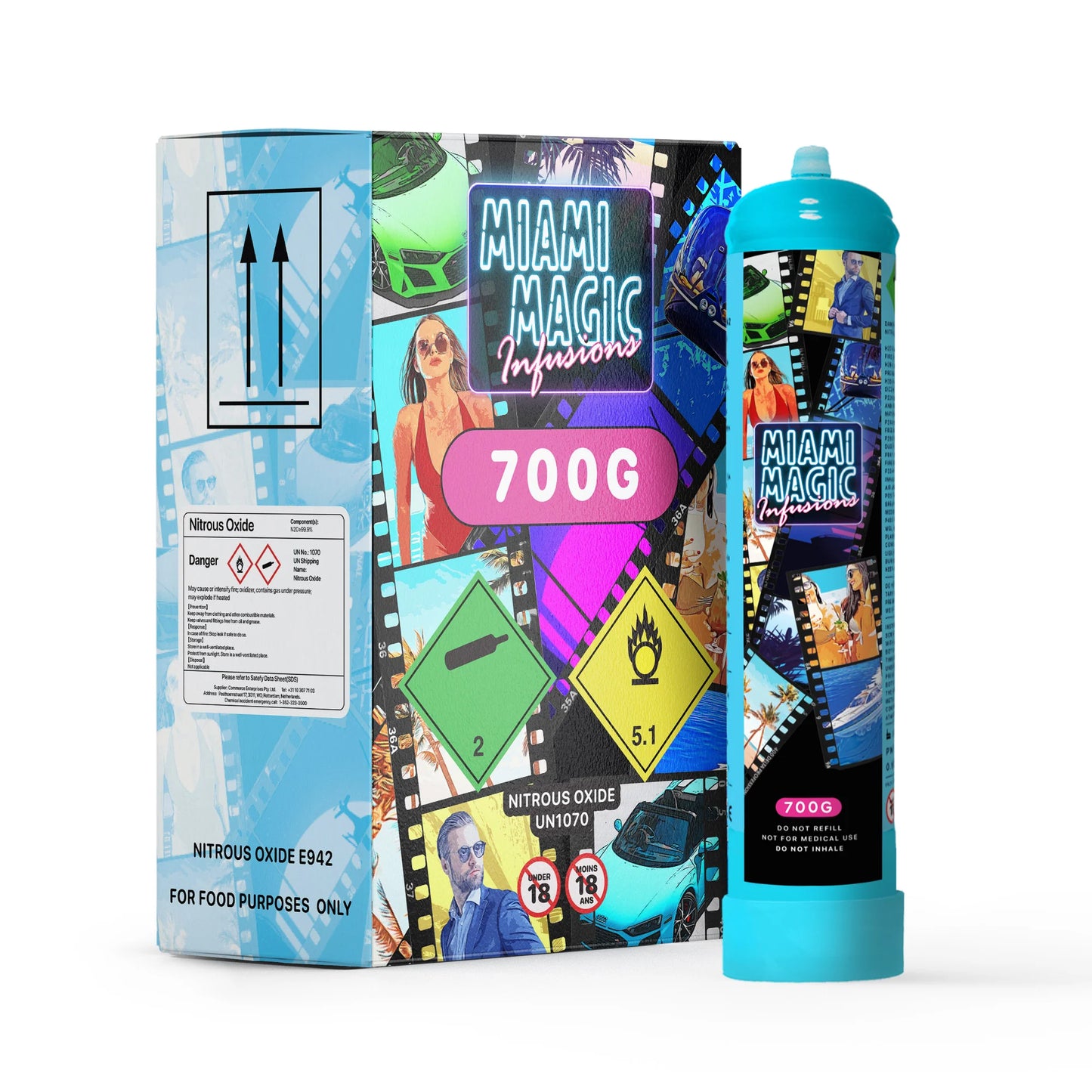 Miami Magic Infusions 700G N₂O