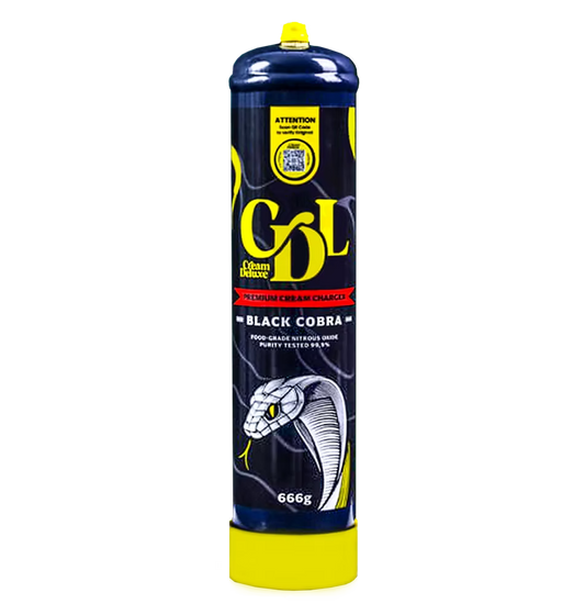 Cream Deluxe Black Cobra Edition  N₂O 666g