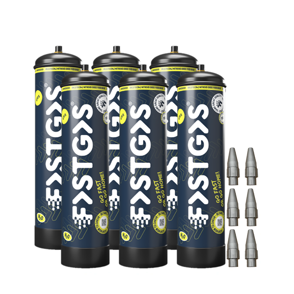 6x Fast Gas 670g N₂O (CASE)